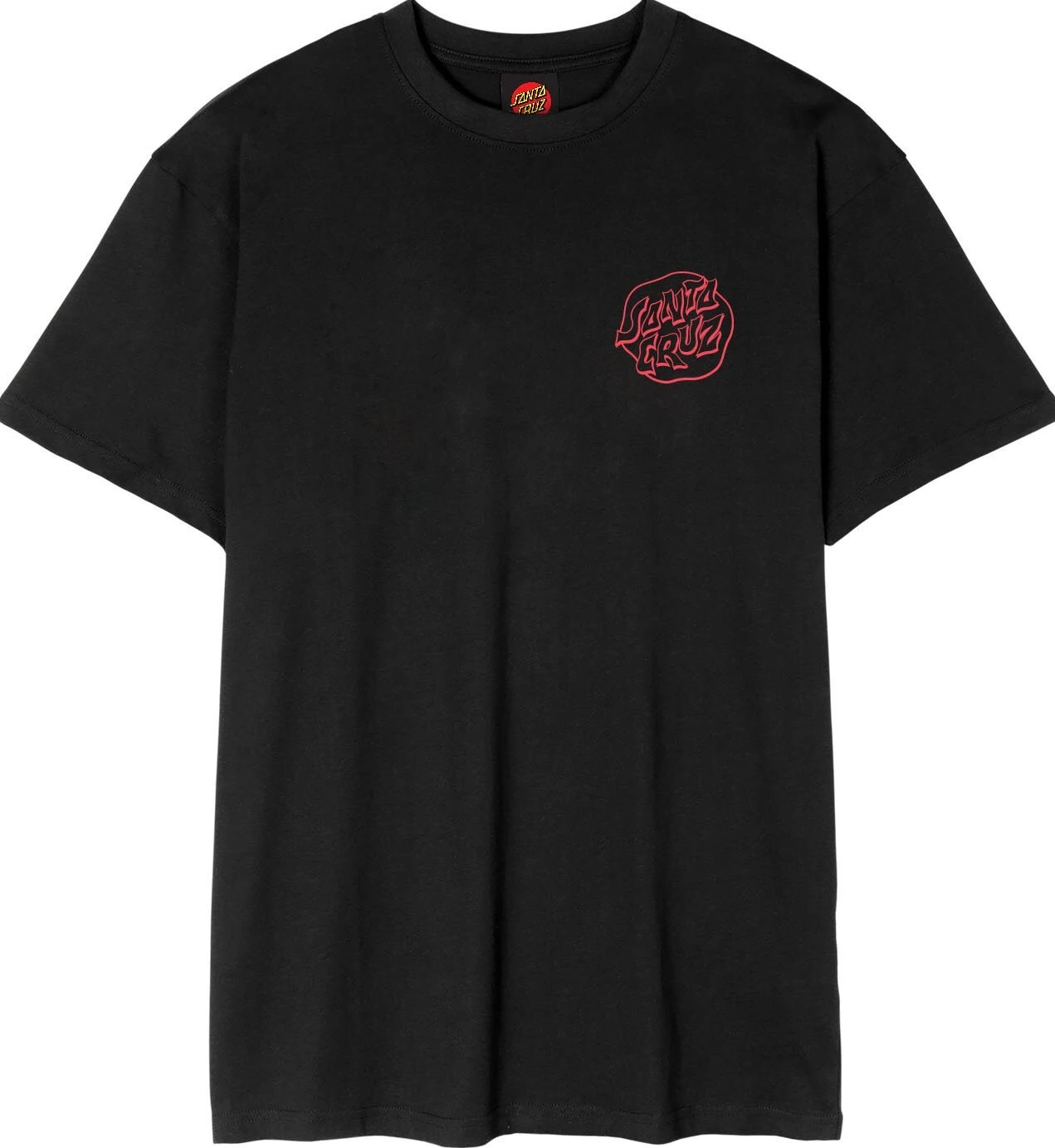 Santa Cruz Fever Dream Mono Dot t-shirt black, S