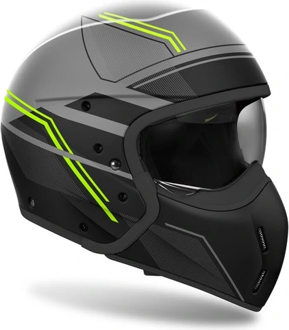 Airoh Helmet J 110 Slim Yellow Matt, S