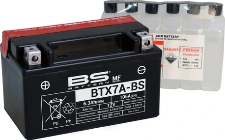 BS Battery BTX7A-BS MF (cp) Maintenance Free