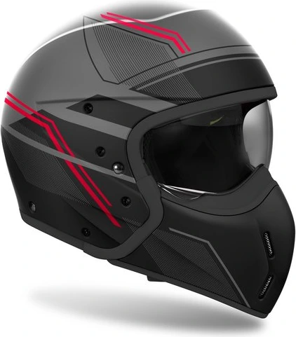 Airoh Helmet J 110 Slim Red Matt, S