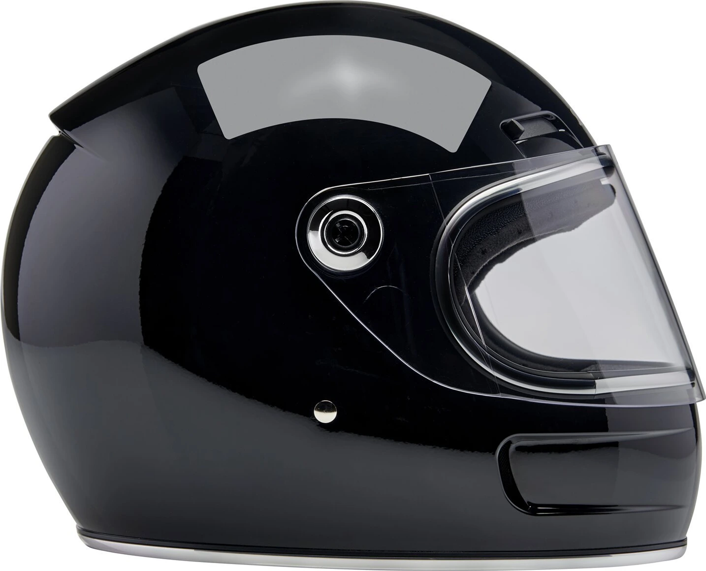 Biltwell Gringo SV helmet, Black, XS, Gloss