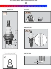 Champion Sparkplug RCJ8Y