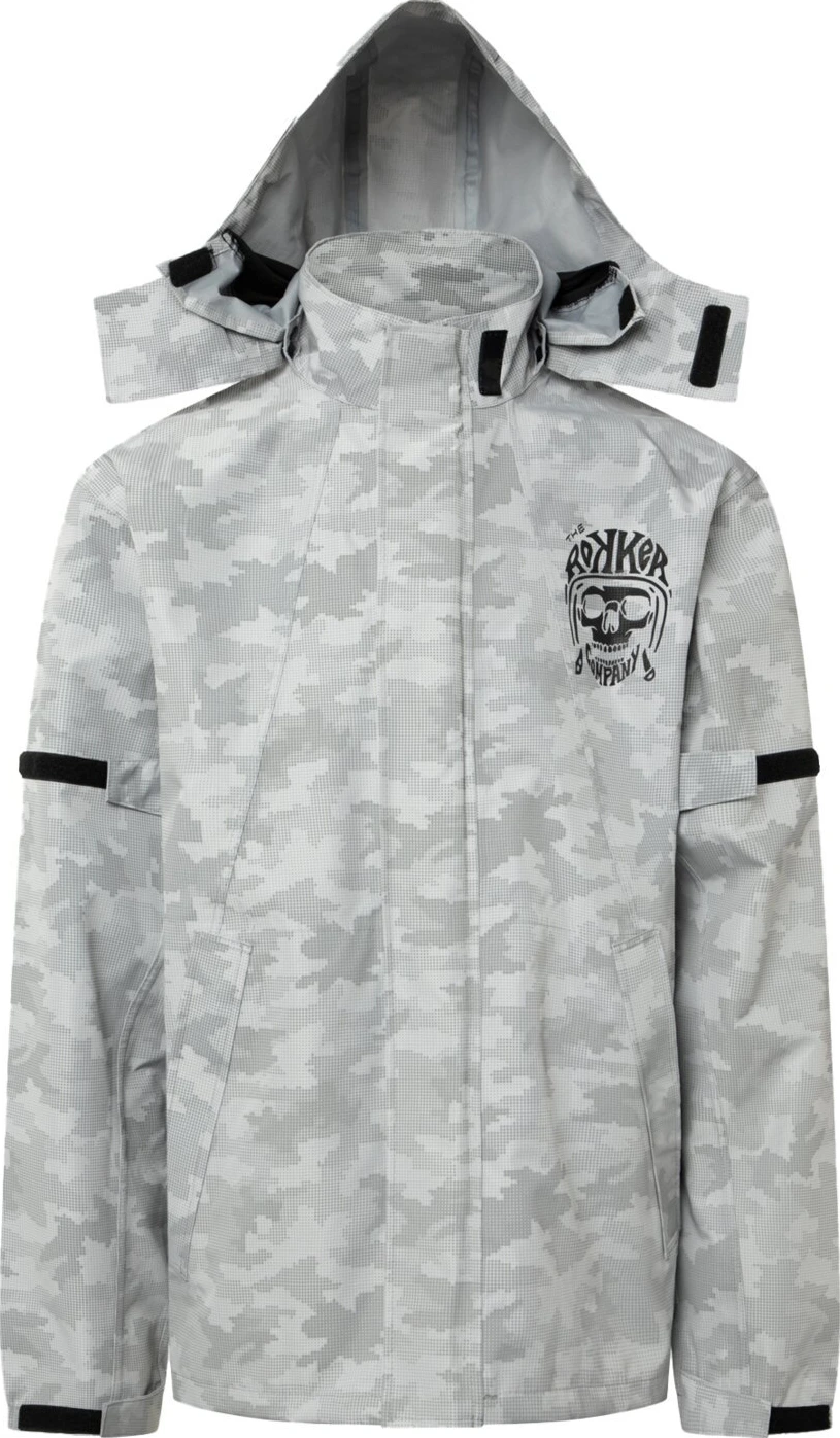 Rokker rainset, classic Gray, camouflage Gray, M
