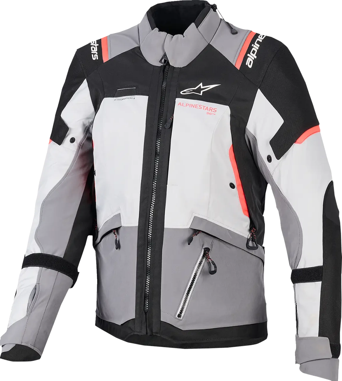 JACKET 4W ANDES V4 DS GRAY/BLACK/CORAL 2XL