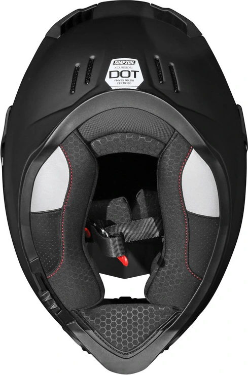 SIMPSON Helmet Xcursion matt black, S