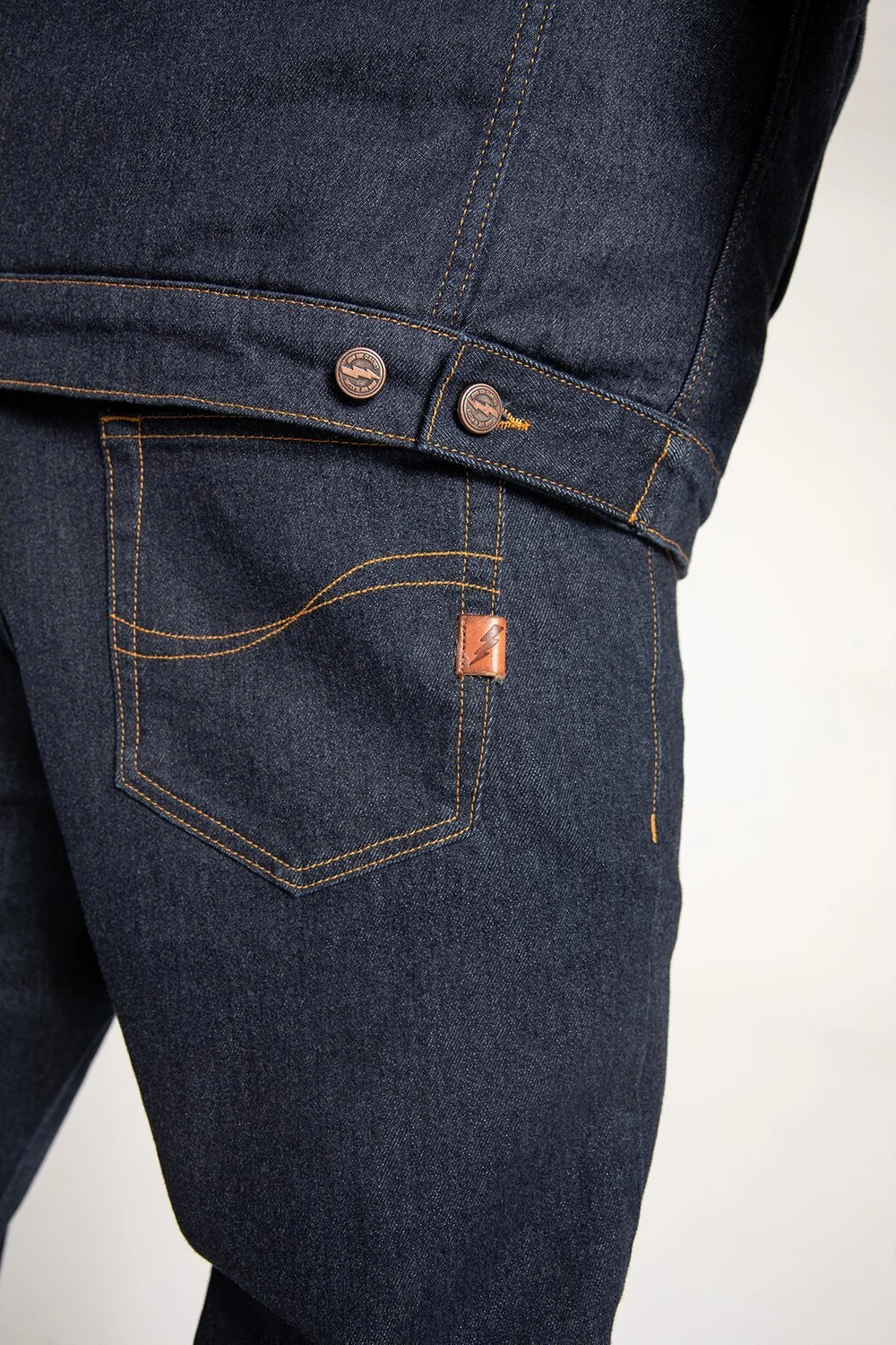 John Doe Pioneer Mono jeans, raw blue le, 30/32