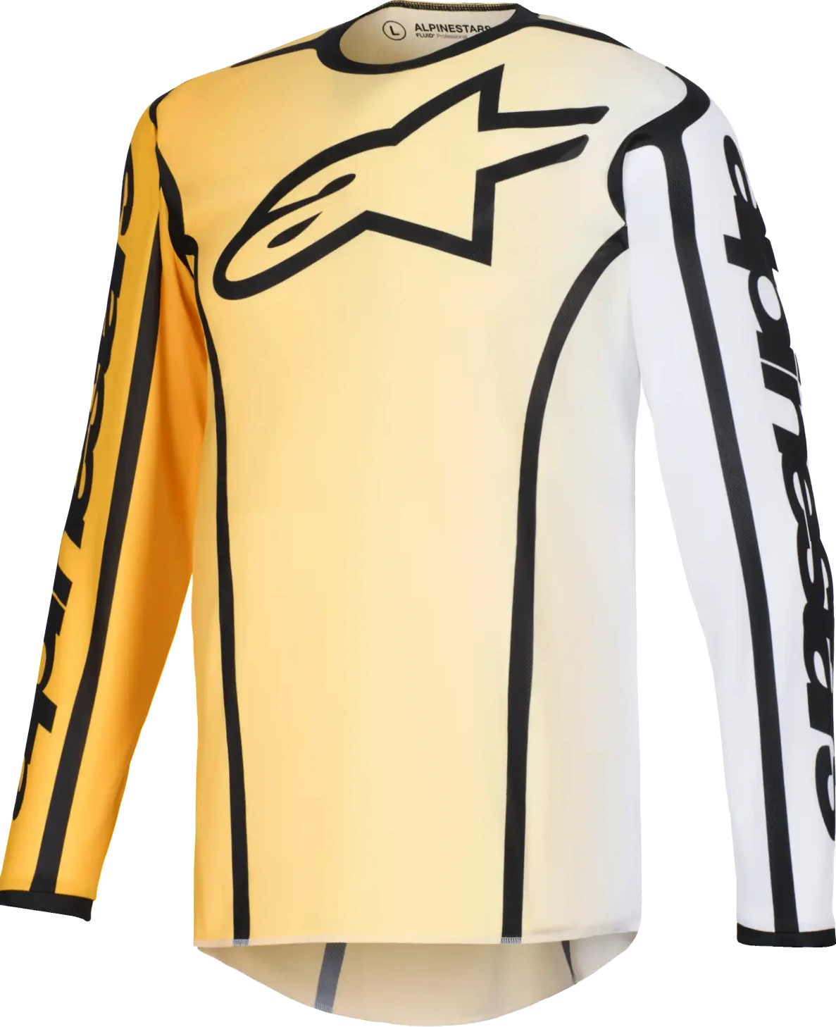 JERSEY FLUID APEX YEL/BLACK 2X