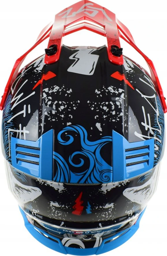 LS2 MX437 FAST II MINI STARMAW helmet - Black, S