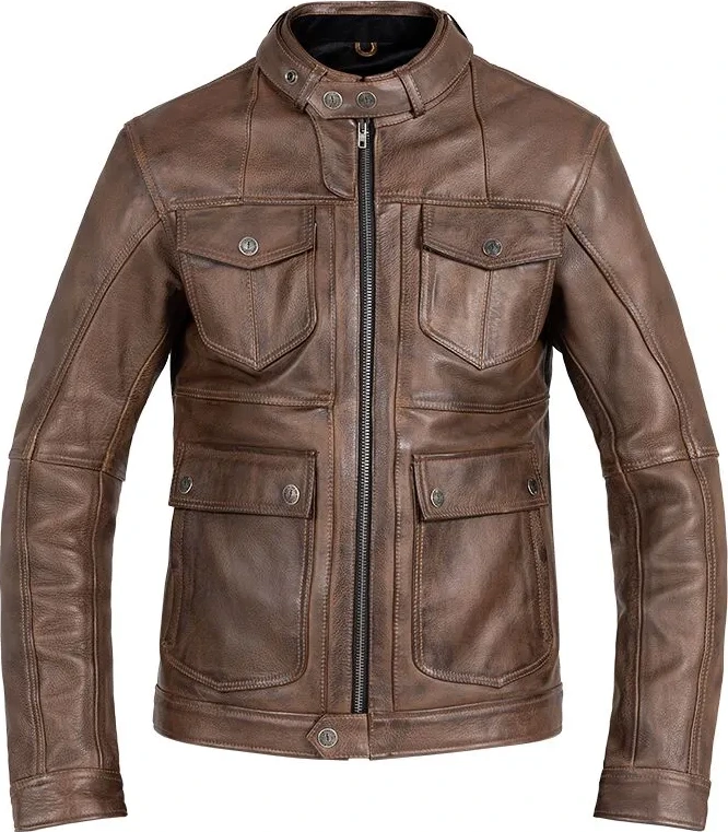 JACKET DRIFTER LEATHER BROWN 3XL