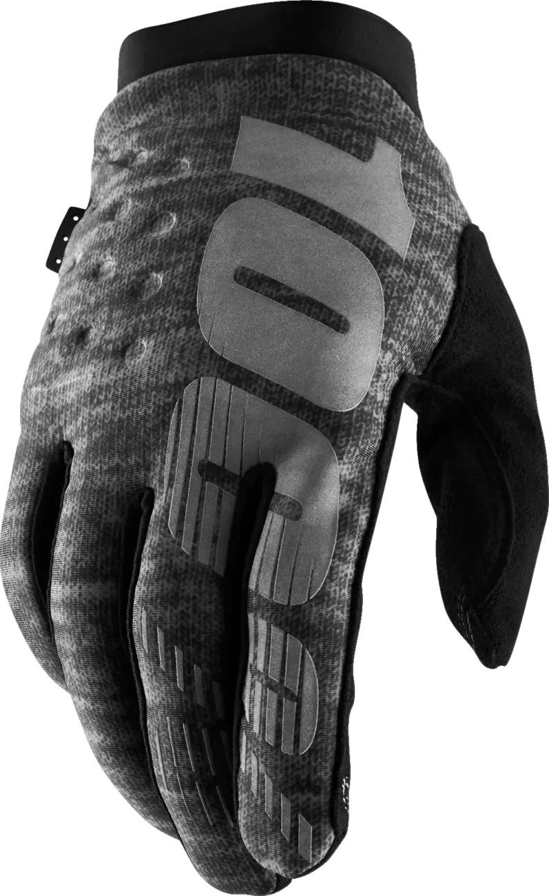 GLOVE BRISKER COLD GY LG