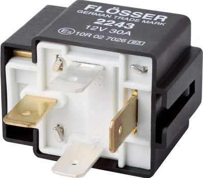 Flösser relee 12V 30A kaitsmega
