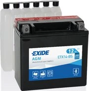 Exide akumuliatorius ETX14-BS