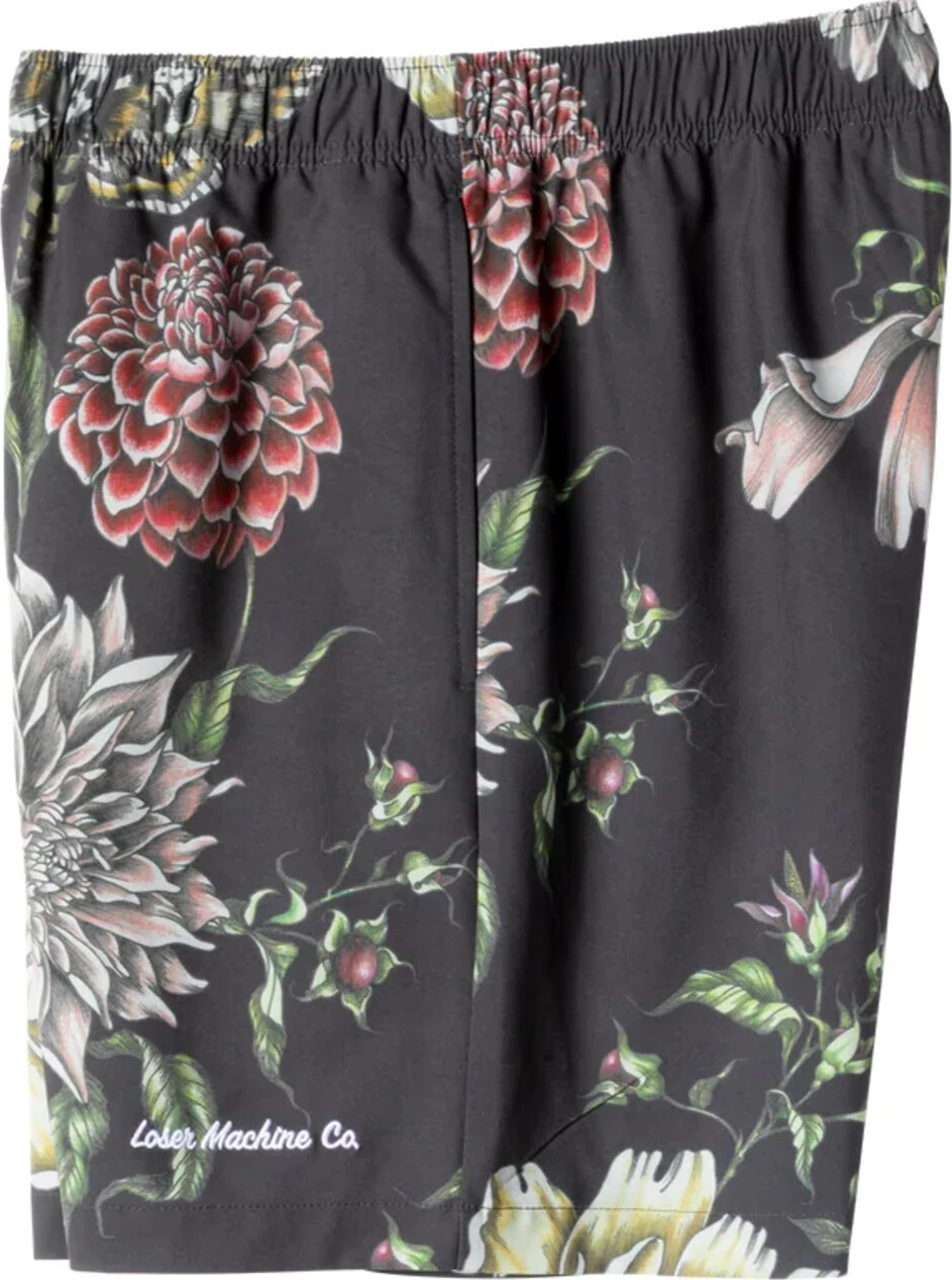 Loser Machine Hawkmoth short, Black, M