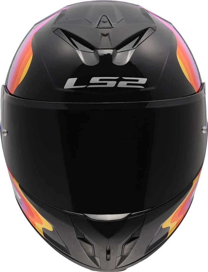 LS2 FF820 RAPID III FLOW Helmet - Black Multi, 3XL