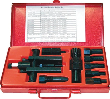 Buzzetti puller kit to 8-25mm inner diameter bearings