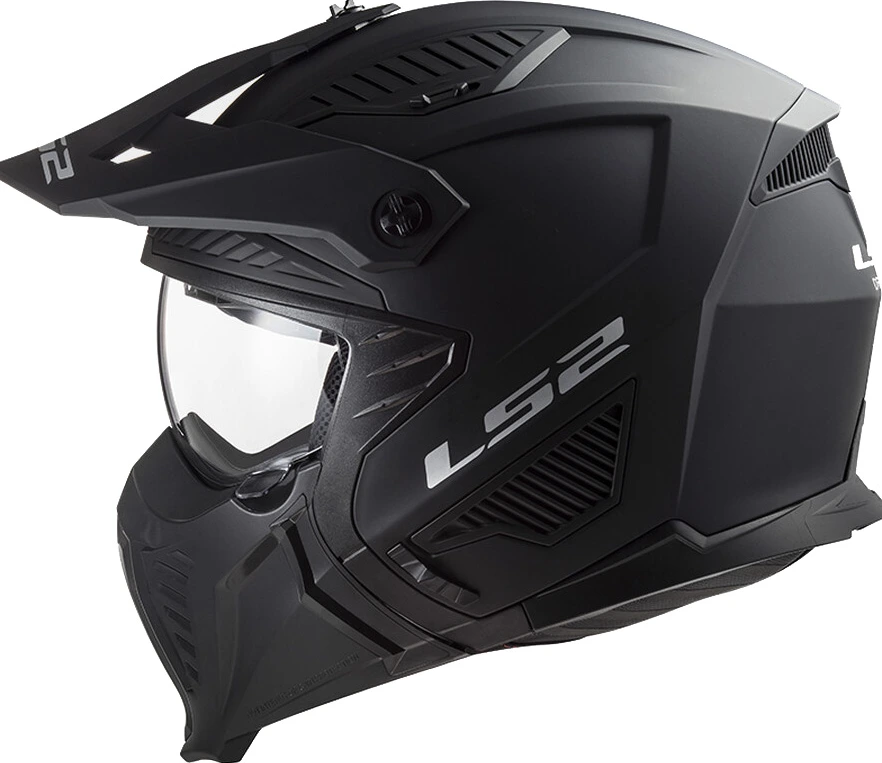 LS2 OF606 DRIFTER Solid helmet - Matt Black, M