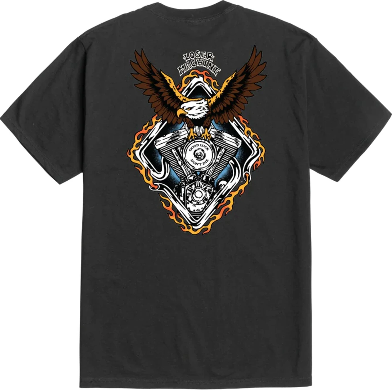 Loser Machine Master cylinder t-shirt, Black, L