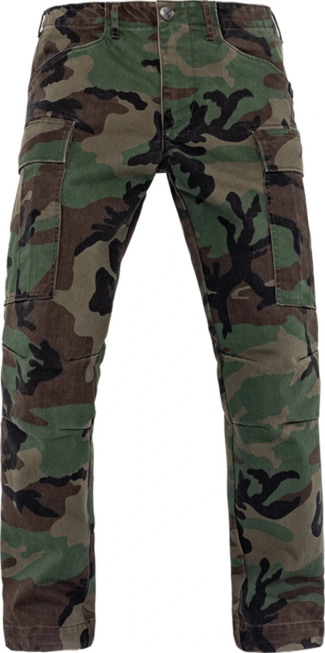 John Doe Regular cargo mono pants, camouflage Green, 38/32
