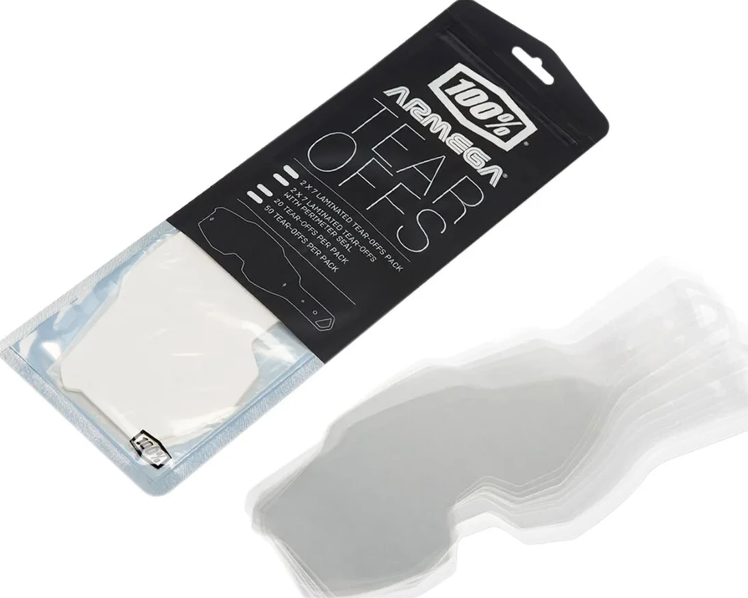 TEAR OFFS ARMEGA 50PK