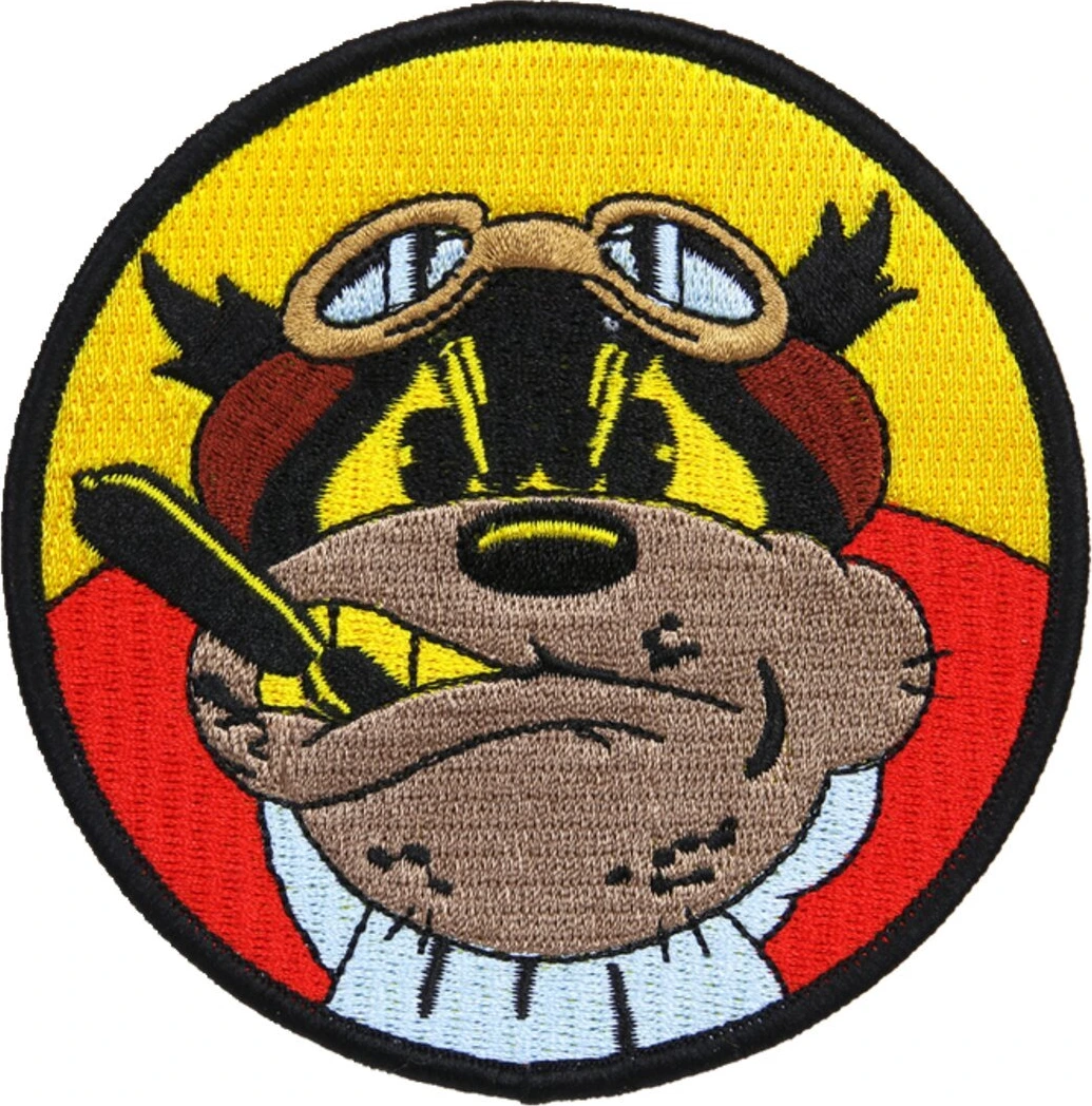 Patch Flying Bulldog