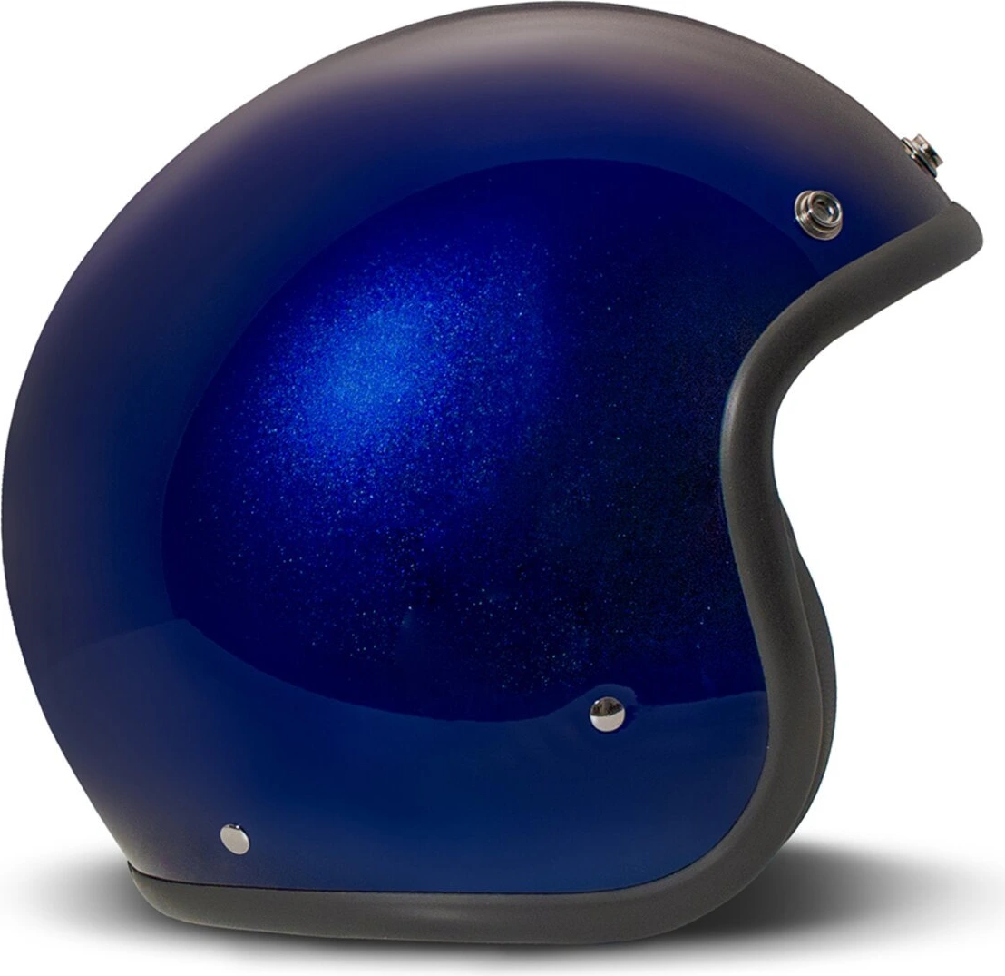 DMD Retro helmet, deep Blue, Blue, XS, Metallic