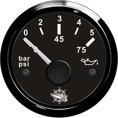 Osculati Oil pressure Gauge 0-5 bar 12/24v
