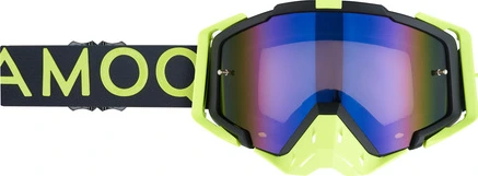 AMOQ Aster MX Goggles Black-HiVis