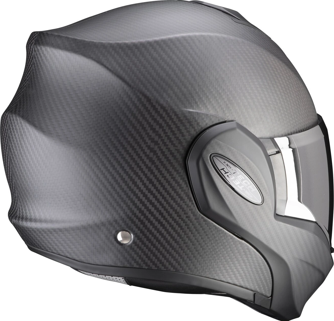 Scorpion Exo-Tech Evo Carbon helmet, Black, L, Matte