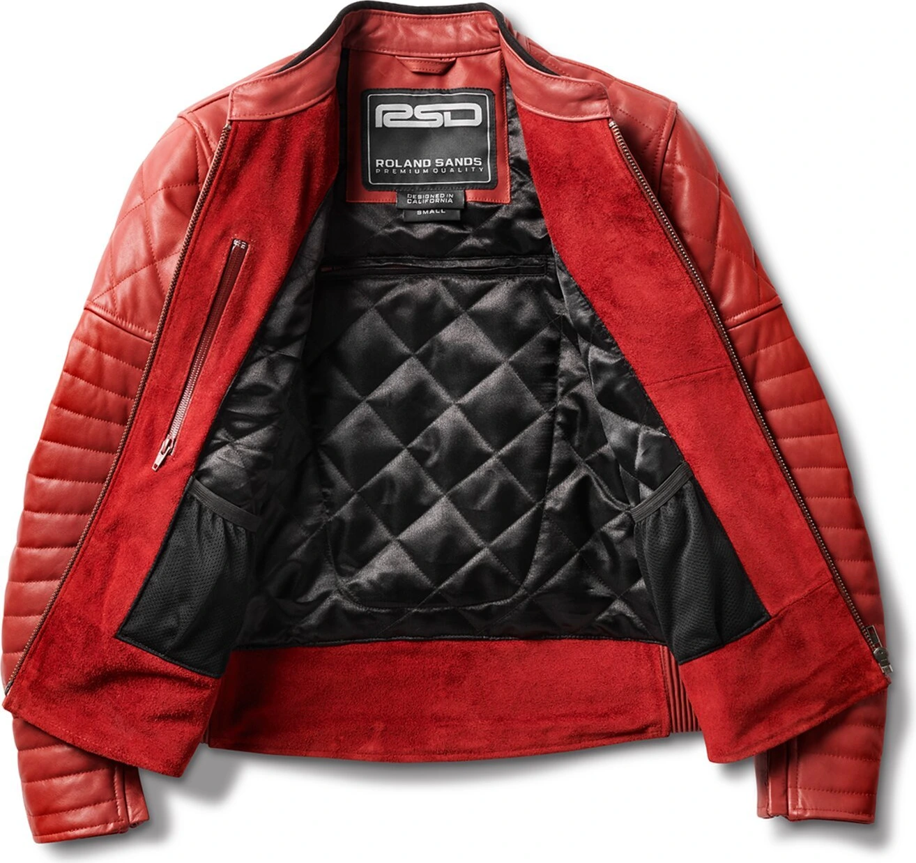 Roland Sands Maywood female jacket maraschino