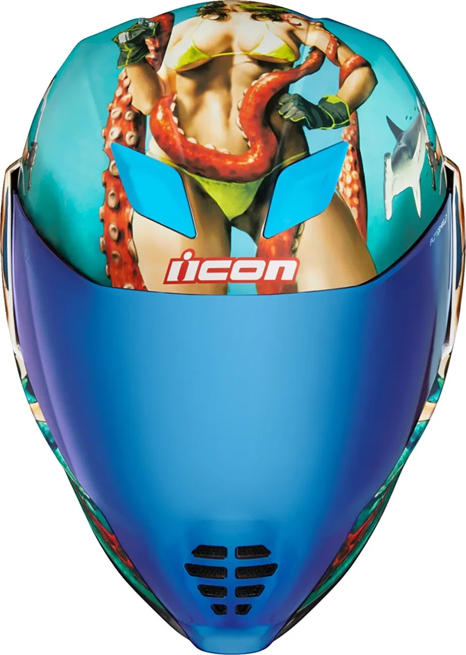 HELMET AIRFLITE PLEASUREDOME4 BLUE LG
