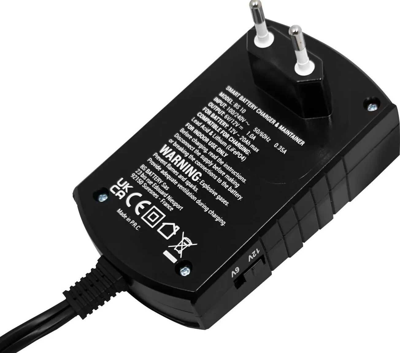 Įkroviklis BS10 6V/12V-1A