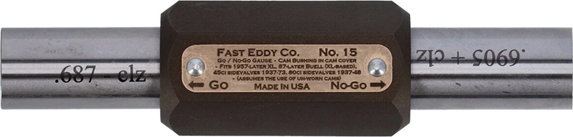 Fast Eddy, cam bushing Go & No-Go gauge pin
