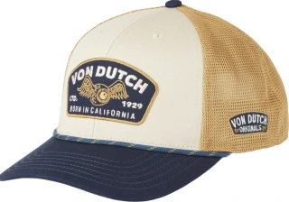 Von Dutch Semi curve cap mustard