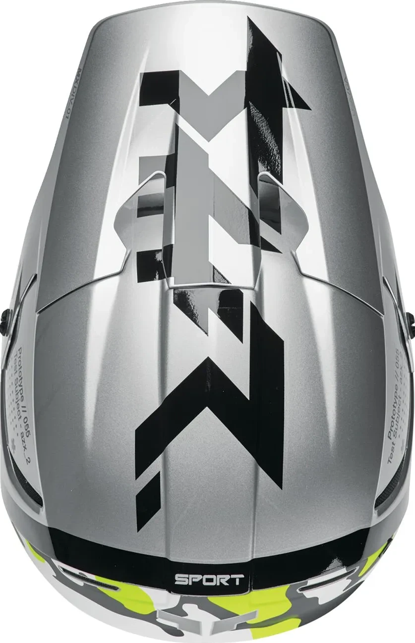 HELMET REFLEX SPORT RIOT GY/AC XS