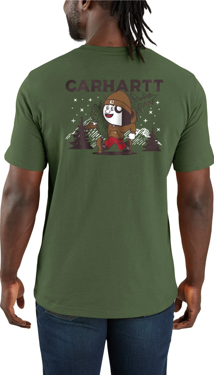 Carhartt Outdoor Graphic t-shirt oak leaf, Brown, S