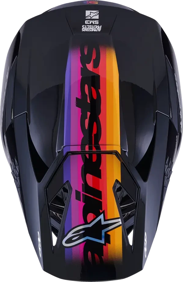 HELMET SM3 FORCE BLACK-GLOSS XS