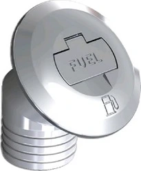 Osculati deck filler brass 30° FUEL 50mm