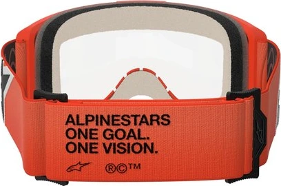 Alpinestars Goggle Vision 5 CORP ORANGE Clear