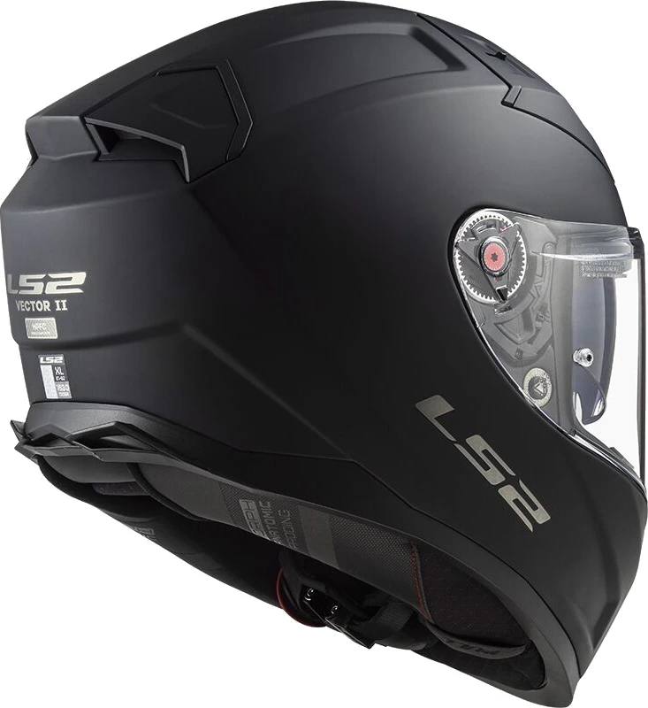 LS2 FF811 VECTOR II SOLID helmet - Matt Black, 3XL