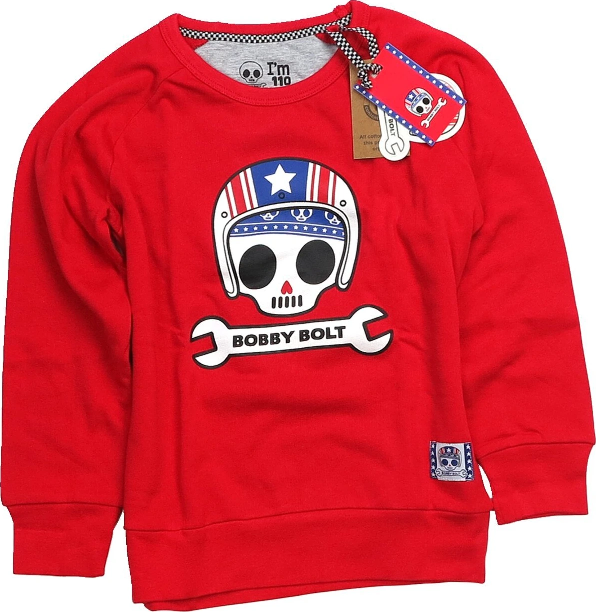 Bobby Bolt McKinley sweater, Red, 146/152