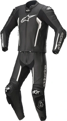 Alpinestars Leather suite 2-pcs Missile v2 Black/White, 48