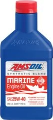 Amsoil 25W-40 Sünteetiline segu Mere mootoriõli