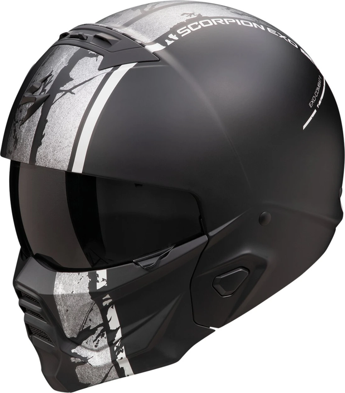 Scorpion Exo-Combat II Lord matt black/silver, XS