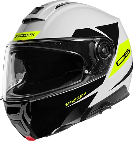 Schuberth Helmet C5 Eclipse Yellow/White, 53 XS