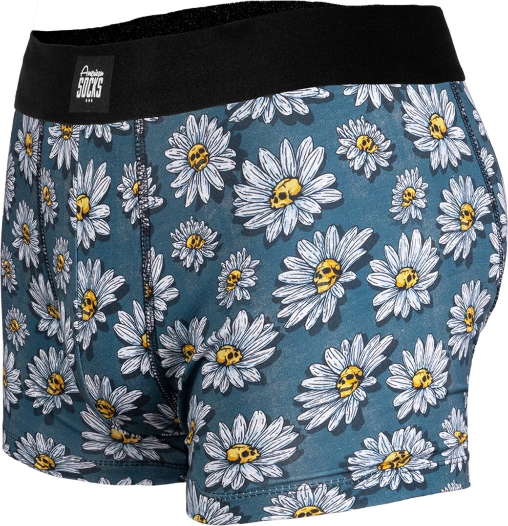 American Socks Daisies underwear, Blue, M