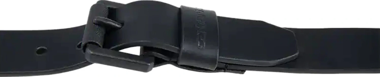 Carhartt Bridle leather roller buckle belt, Black, 36 inch