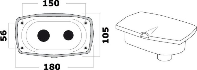 New Edge shower box 2.5m