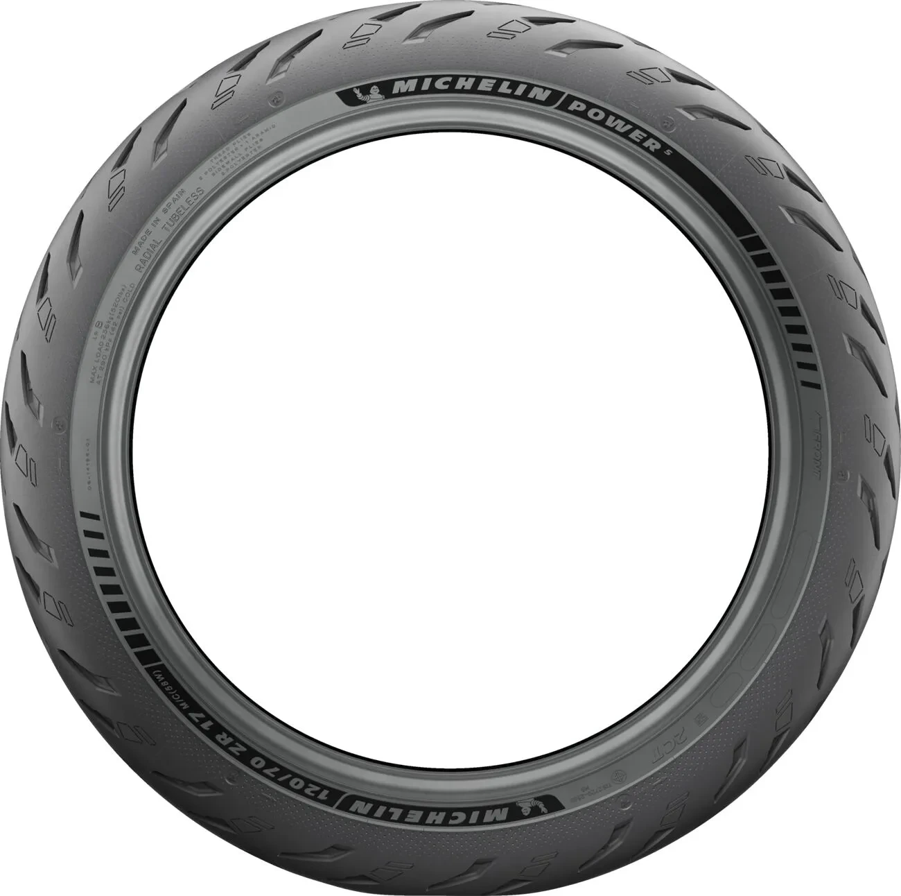 POWER 5 120/70 ZR 17 M/C (58W) F TL