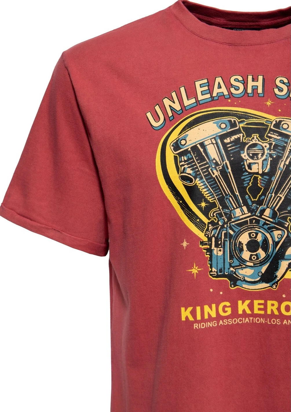 King Kerosin Unleash Spirit t-shirt Burgundy, M