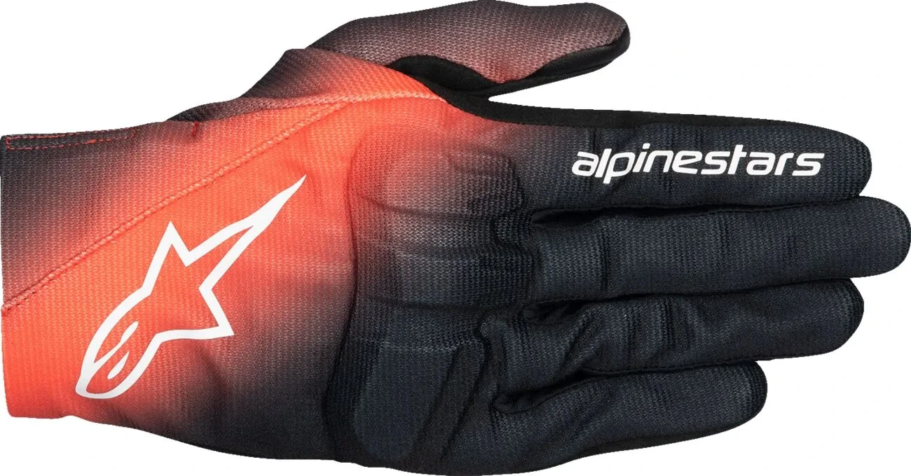 GLOVE REEF V2 BK/RD FLUO/WHT S